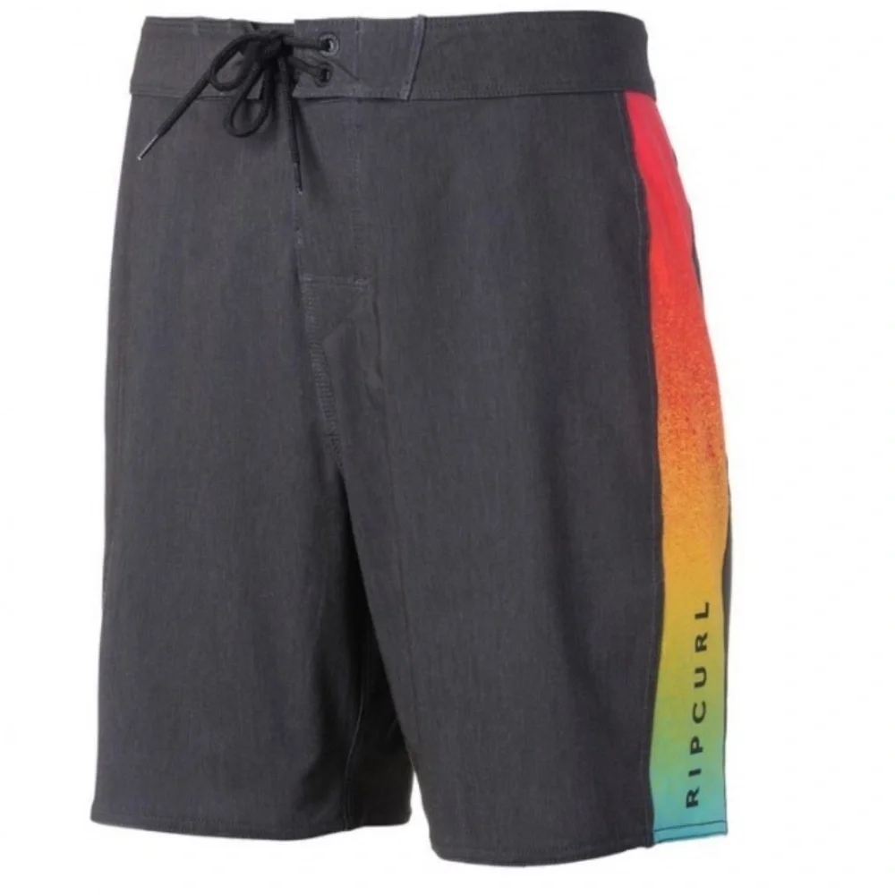 Rip Curl Mirage Owen Double Stitch Black Multicolor Board Shorts 30